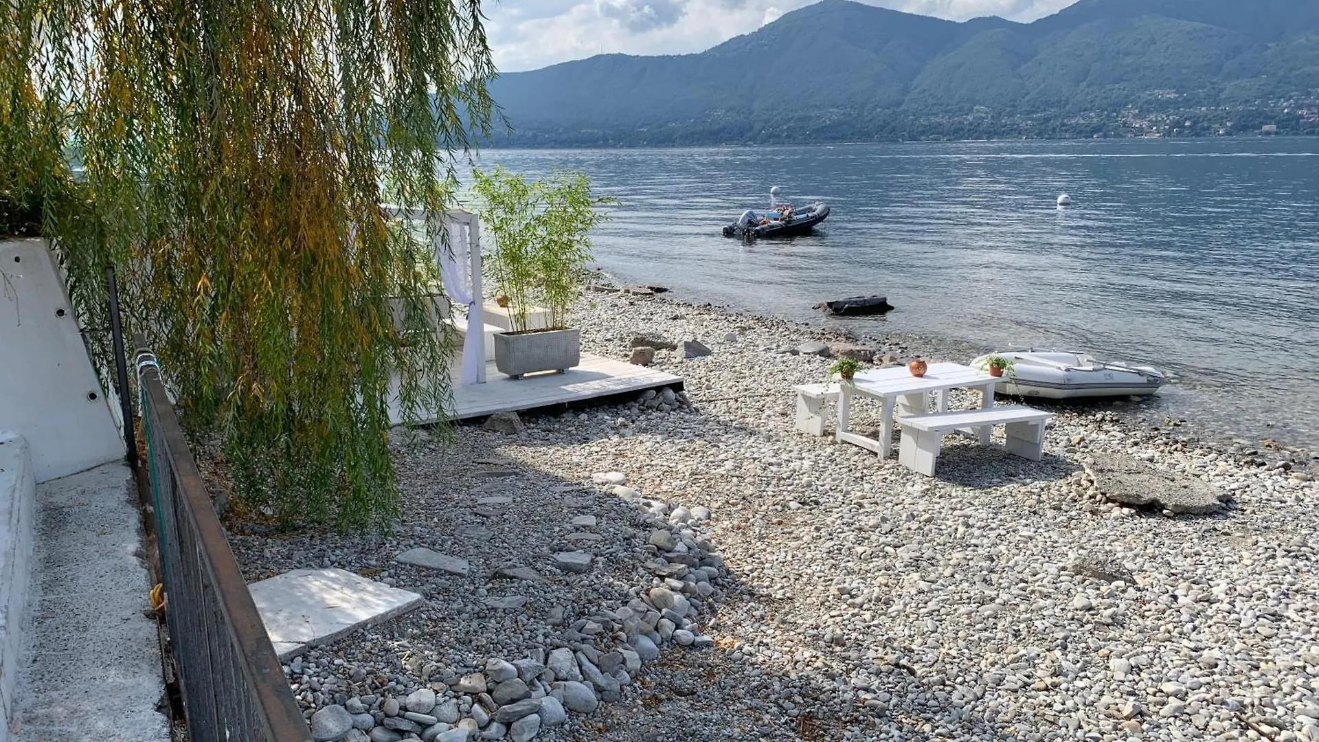 Ferienwohnung Studio Belvedere Brezzo Italien